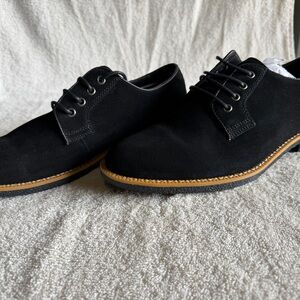 Men's Black Suede Shoes